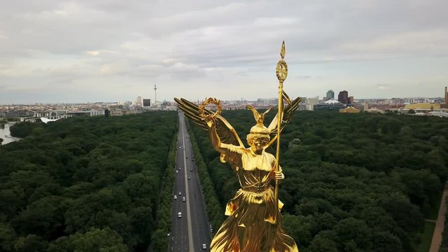 Shiny Victory Column in Berlin