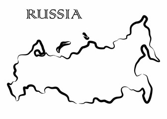 the russia map
