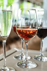 different kinds of wine