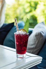 summer cold cocktail