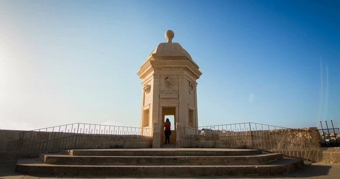 Gardjola Gardens in Senglea - Timelapse