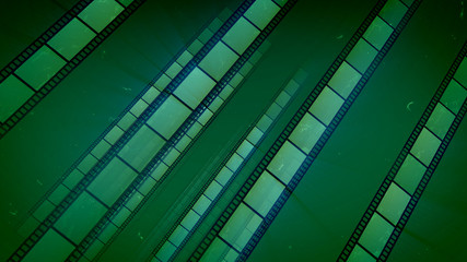Amazing Vintage Green Film Tape