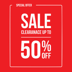 Clearance Sale 50%