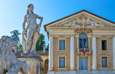 Obraz premium Veneto. The villas designed by architect Andrea Palladio