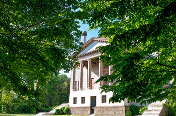 Veneto. The villas designed by architect Andrea Palladio
