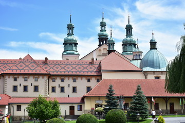 Fototapeta na wymiar Monastery in Kalwaria Zebrzydowska -UNESCO World Heritage Site