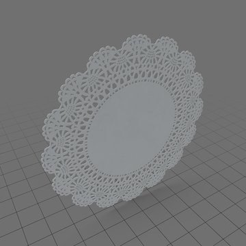 Lace doily