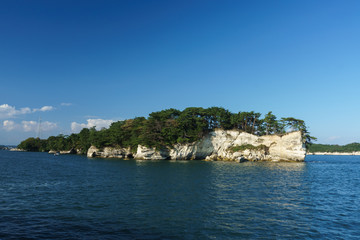 Obraz premium 松島湾 遊覧船からの景色 matsushima bay