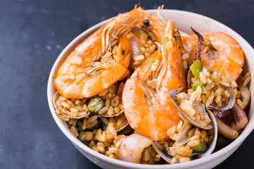 Seafood Paella