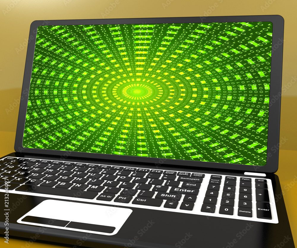 Aufkleber cybersecurity technology hightech security guard 3d rendering