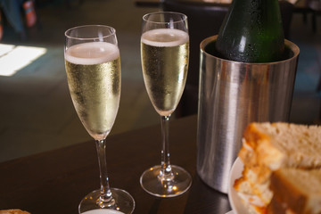 A Glass of  Prosecco for Two