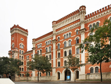 Rossauer Barracks in Vienna. Austria