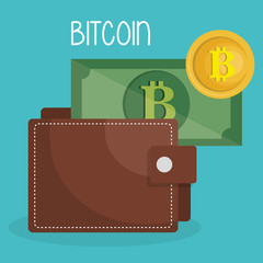 wallet with bitcoins money