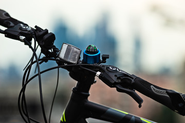 Handlebar of a modern bicycle