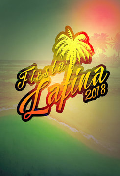 fleyer fiesta latina 2018