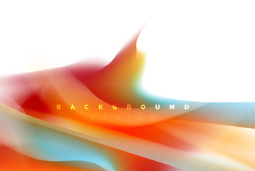 Holographic paint explosion design, fluid colors flow, colorful storm. Liquid mixing colours motion concept, trendy abstract background layout template for business presentation, app wallpaper banner