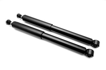 New shock absorber on a white background