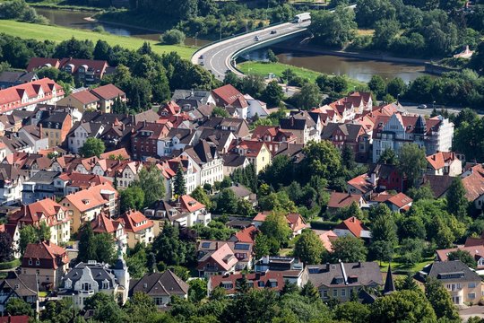 Belle Epoque Kl&uuml;tviertel in Hameln im Weserbegland