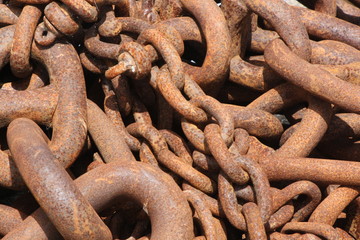 rusty chain