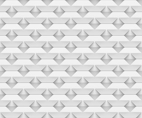 3d rendering. seamless modern white and gray grid square pattern tiles wall background.