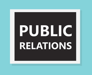Public Relations concept- vector illustration