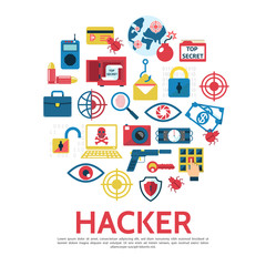 Flat Hacking Round Concept