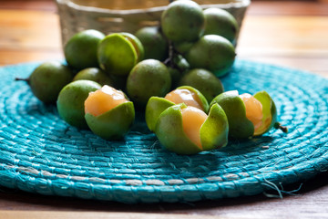 Fresh huaya fruit
