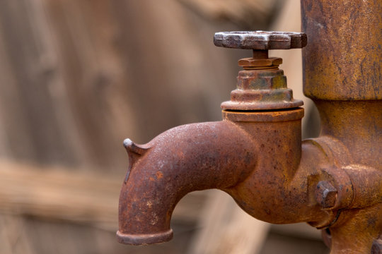 Old Rusty Faucet