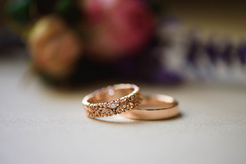 Wedding details - wedding rings