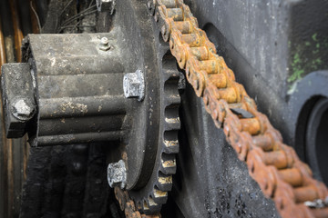 abgebrannte Maschine