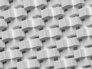 3D abstract background. Illustration of geometric stones