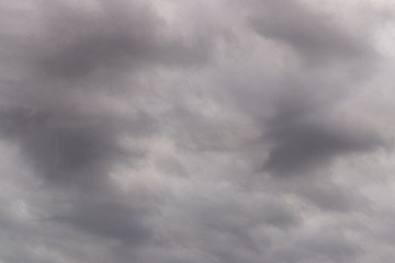 background. defocusing. thunderclouds