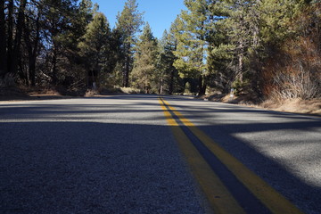 Naklejka premium Mountain Road