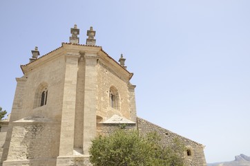 Fototapeta na wymiar Sight of Collegiate Church in Antequera, Andalusia, Spain