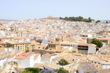Fototapeta na wymiar View of Antequera, Andalusia, Spain