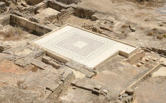 Roman  thermae  in Antequera, Andalusia, Spain