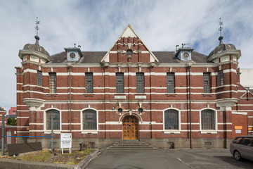 Dunedin New Zealand December 30th 2014 : Dunedin's former prison, now operating as a museum...