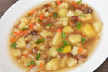 zupa grzybowa
