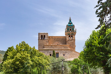 Fototapeta na wymiar Kartause von Valldemossa in Mallorca