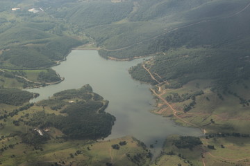 Aerial view on georgia