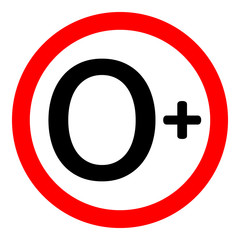 0 age restriction sign.