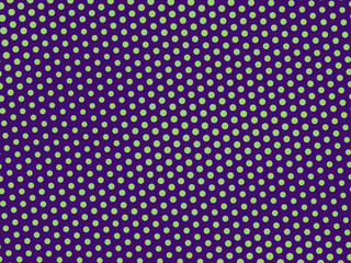 Green-purple halftone background. Digital gradient. Abstract backdrop with circles, point, dots