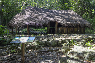 Ancient Hut on Moorea