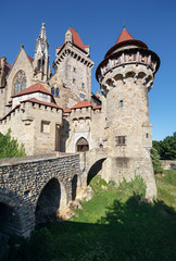 Fototapeta na wymiar Kreuzenstein Castle. Lower Austria, Europe.