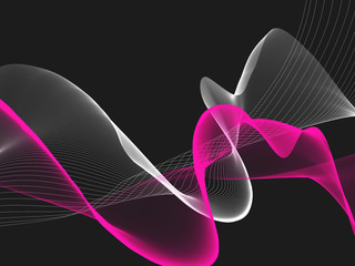 Abstract waves light  background