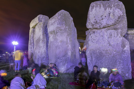 Summer Solstice At Stonehenge England