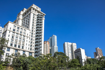 Sky line of building in downtown Sao Paulo, Brazil