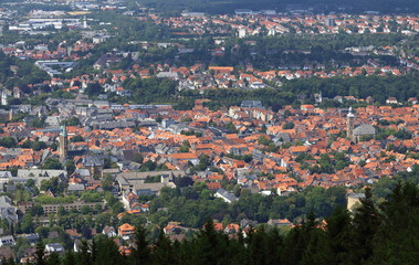 Fototapeta premium Goslar, historic town in Lower Saxony, Germany, Europe