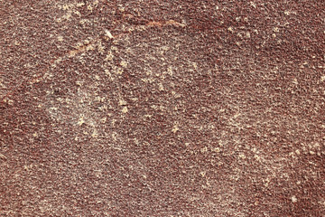 Burgundy Sandpaper Texture. Rough Grit Abrasive Background. Used Grain Emery Backdrop.