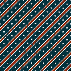 Stars and stripes style seamless pattern